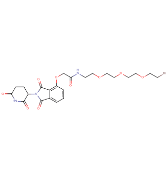 Thalidomide-O-acetamido-PEG3-C2-Br
