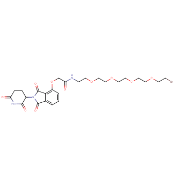 Thalidomide-O-acetamido-PEG5-C2-Br