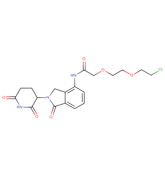 Lenalidomide-acetamido-O-PEG1-C2-Cl