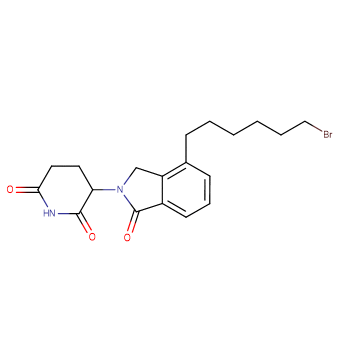 Phthalimidinoglutarimide-C6-Br