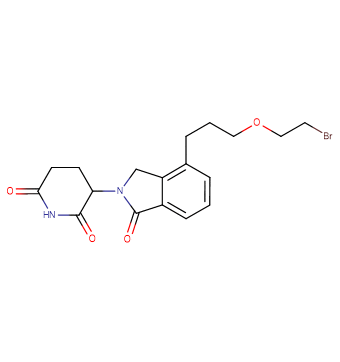 Phthalimidinoglutarimide-C3-O-C2-Br
