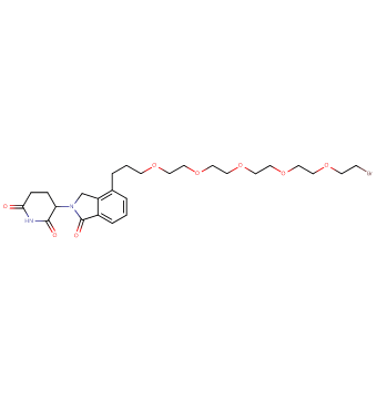 Phthalimidinoglutarimide-C3-PEG4-C2-Br