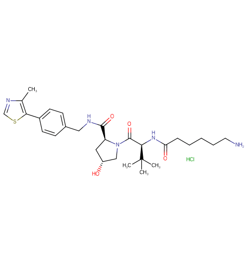 (S,R,S)-AHPC-CO-C5-NH2 HCl