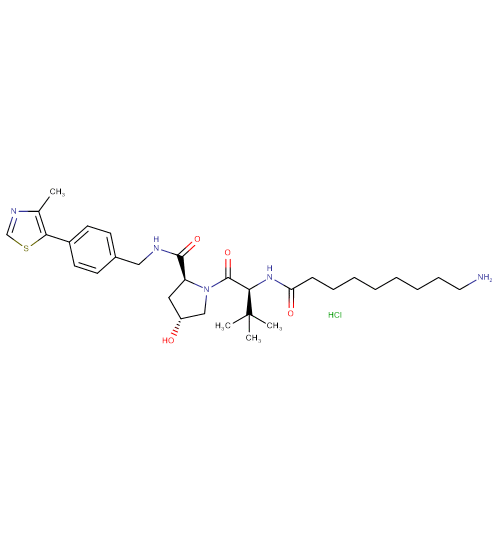 (S,R,S)-AHPC-CO-C8-NH2 HCl