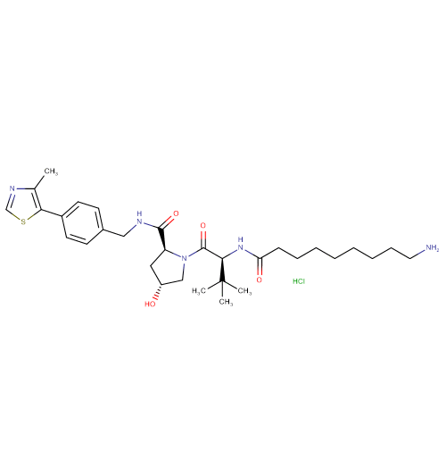 (S,R,S)-AHPC-CO-C8-NH2 HCl