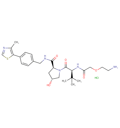 (S,R,S)-AHPC-acetamido-O-C2-amine HCl