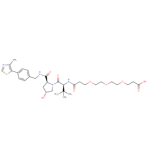 (S,R,S)-AHPC-CO-PEG3-C2-acid
