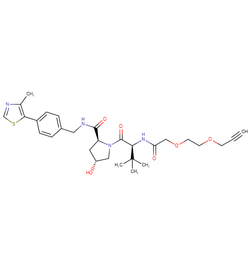 (S,R,S)-AHPC-acetamido-O-PEG1-propargyl