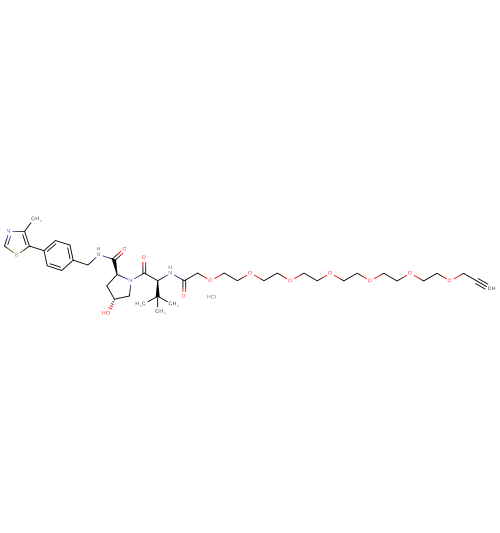 (S,R,S)-AHPC-acetamido-O-PEG6-propargyl
