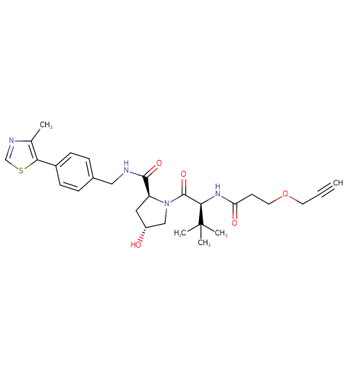 (S,R,S)-AHPC-CO-PEG1-propargyl