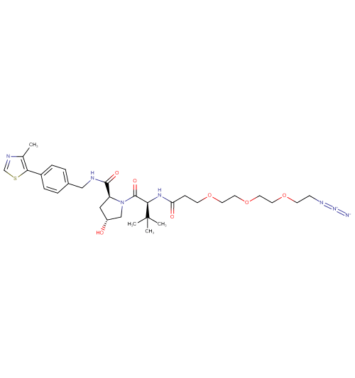 (S,R,S)-AHPC-CO-PEG3-C2-azide