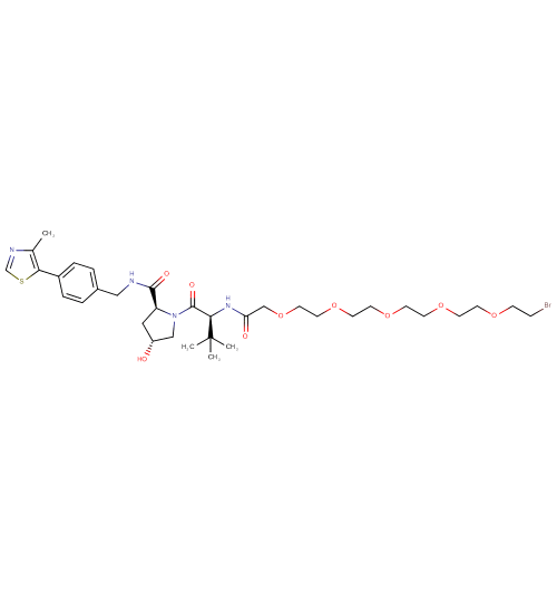 (S,R,S)-AHPC-acetamido-O-PEG4-C2-Br