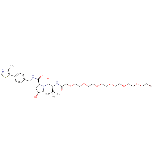 (S,R,S)-AHPC-acetamido-O-PEG5-C2-Br