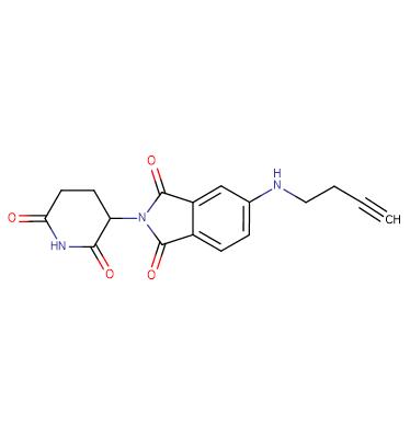 Pomalidomide-5'-C2-alkyne
