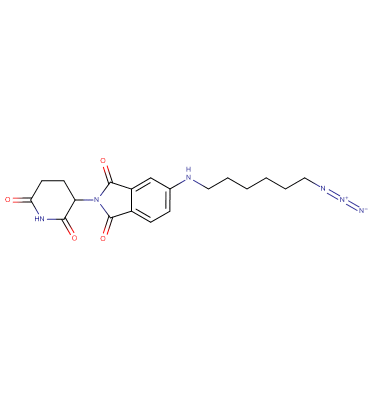 Pomalidomide-5'-C6-azide