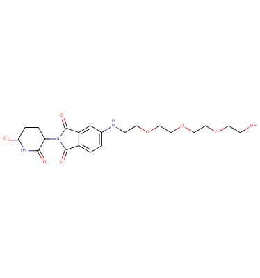 Pomalidomide-5'-PEG4-OH