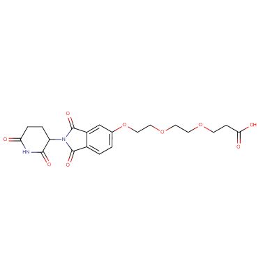 Thalidomide-5'-O-PEG2-C2-acid