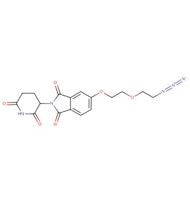 Thalidomide-5'-O-PEG1-C2-azide
