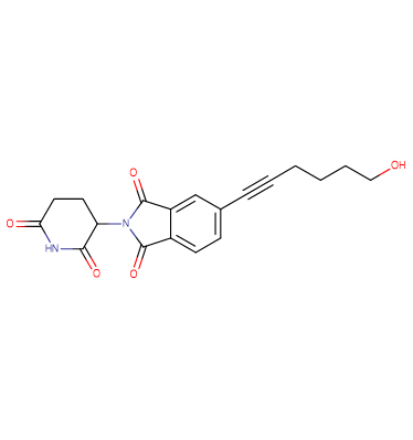 Thalidomide-5'-alkyne-C4-OH