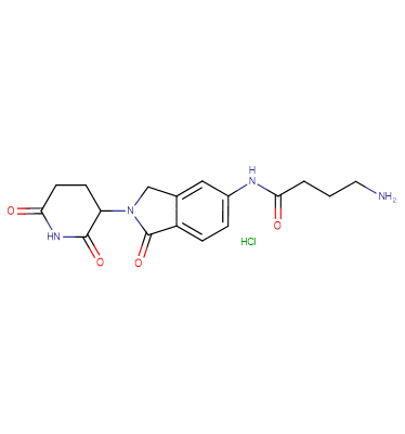 Lenalidomide-5'-CO-C3-amine HCl