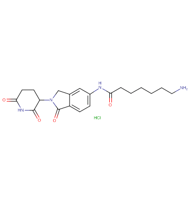 Lenalidomide-5'-CO-C6-amine HCl