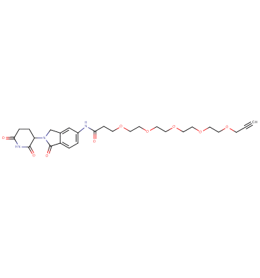 Lenalidomide-5'-CO-PEG5-propargyl