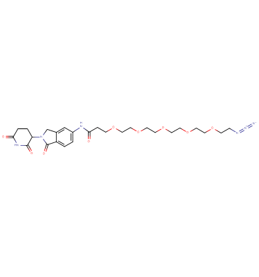 Lenalidomide-5'-CO-PEG5-C2-azide