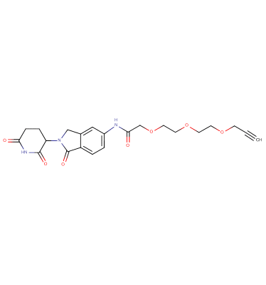 Lenalidomide-5'-acetamido-O-PEG2-propargyl