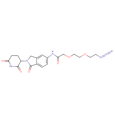 Lenalidomide-5'-acetamido-O-PEG1-C2-azide