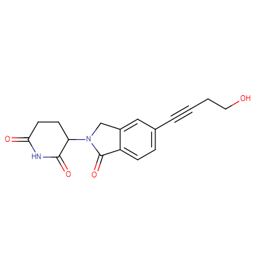 Phthalimidinoglutarimide-5'-propargyl-C1-OH