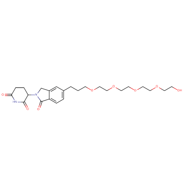 Phthalimidinoglutarimide-5'-C3-O-PEG4-OH
