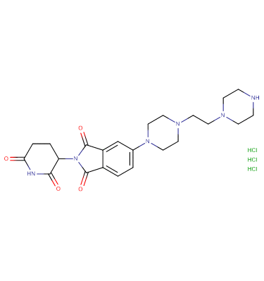 Thalidomide-5'-piperazine-C2-piperazine HCl