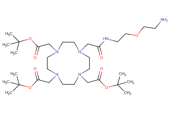 DOTA-tris(t-Bu)ester-PEG1-C2-amine