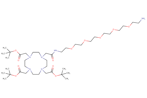 DOTA-tris(t-Bu)ester-PEG5-C2-amine