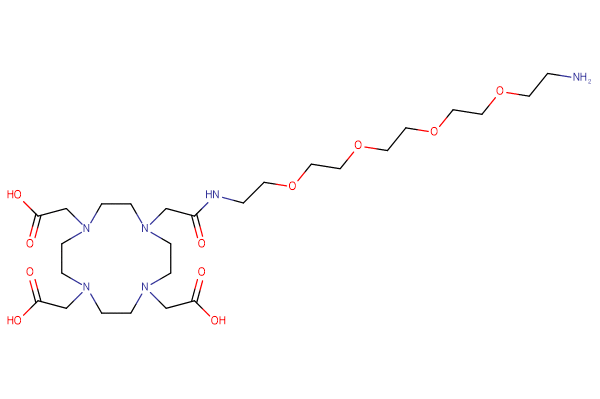 DOTA-PEG4-C2-amine