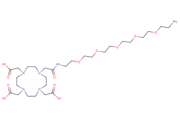 DOTA-PEG5-C2-amine