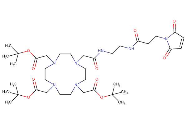 DOTA-tris(t-Bu)ester-C2-propanamido-maleimide