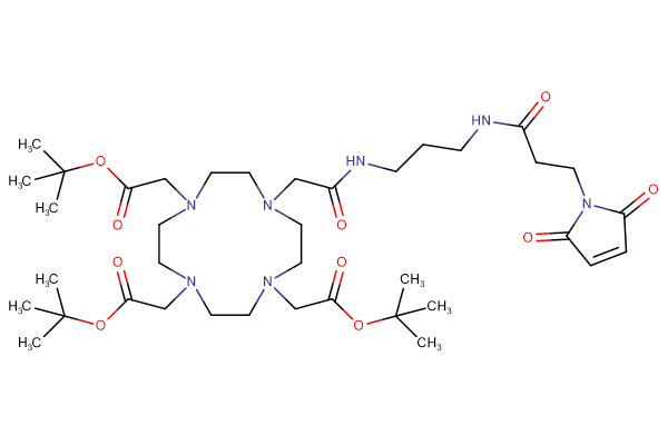 DOTA-tris(t-Bu)ester-C3-propanamido-maleimide