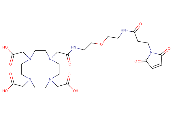 DOTA-PEG1-C2-propanamido-maleimide