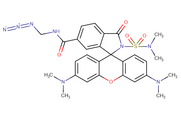 MaP555-Azide (cell-permeable fluorogenic dye)