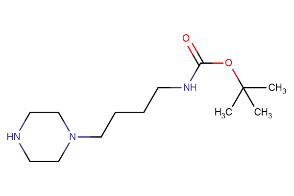 tert-butyl N-[4-(piperazin-1-yl)butyl]carbamate