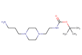 tert-butyl N-{2-[4-(3-aminopropyl)piperazin-1-yl]ethyl}carbamate