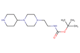 tert-butyl N-{2-[4-(piperidin-4-yl)piperazin-1-yl]ethyl}carbamate