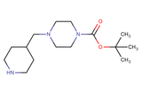 tert-butyl 4-[(piperidin-4-yl)methyl]piperazine-1-carboxylate
