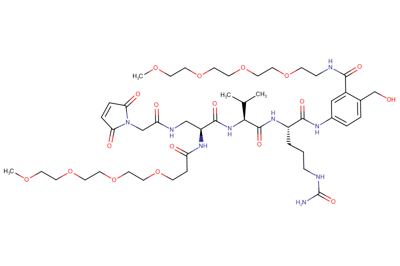 Mal-Acetyl-Dap(m-PEG4)-Val-Cit-PAB(m-PEG4)