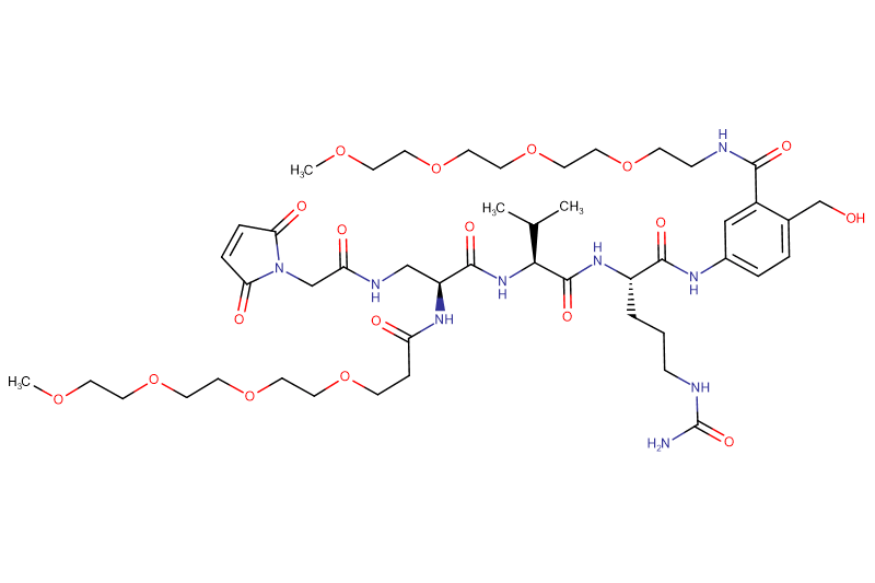 Mal-Acetyl-Dap(m-PEG4)-Val-Cit-PAB(m-PEG4)