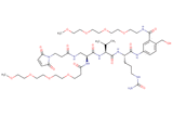 Mal-Propionyl-Dap(m-PEG4)-Val-Cit-PAB(m-PEG4)