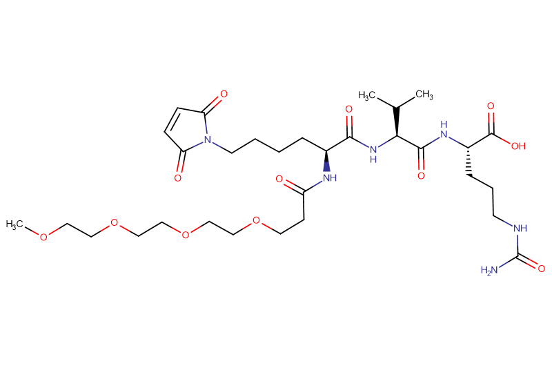 Mal-Lys(m-PEG4)-Val-Cit-OH