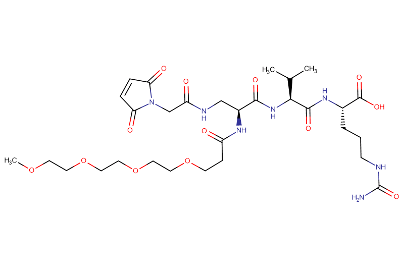Mal-Acetyl-Dap(m-PEG4)-Val-Cit-OH