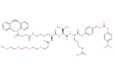DBCO-Lys(m-PEG4)-Val-Cit-PAB-PNP
